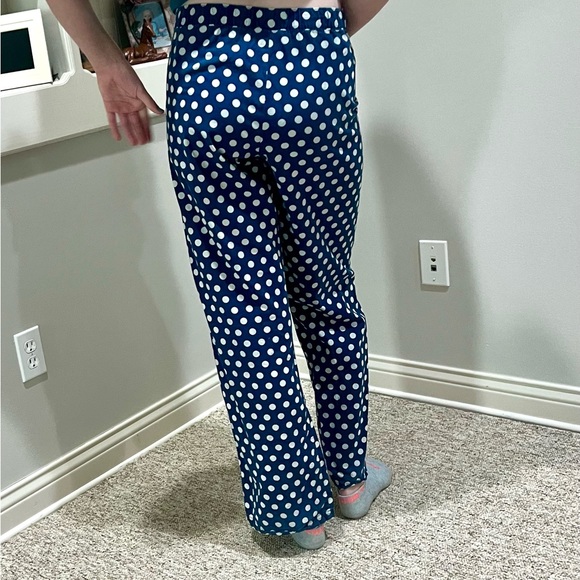 Aerie American Eagle L Navy Polka Dot Pajama Pants! EUC! - Picture 7 of 13